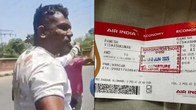 Ahmedabad plane crash: Passenger Vishwashkumar Ramesh makes miraculous escape; was on seat 11A
