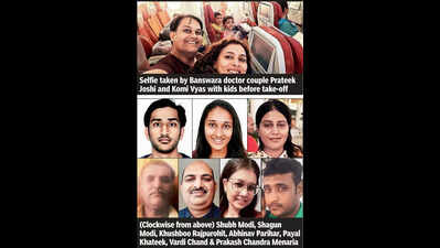 12 from Raj, including 5 of familyfrom Banswara, in ill-fated flight