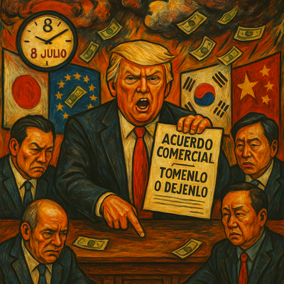Trump lanza un ultimátum comercial: “Tómenlo o déjenlo”