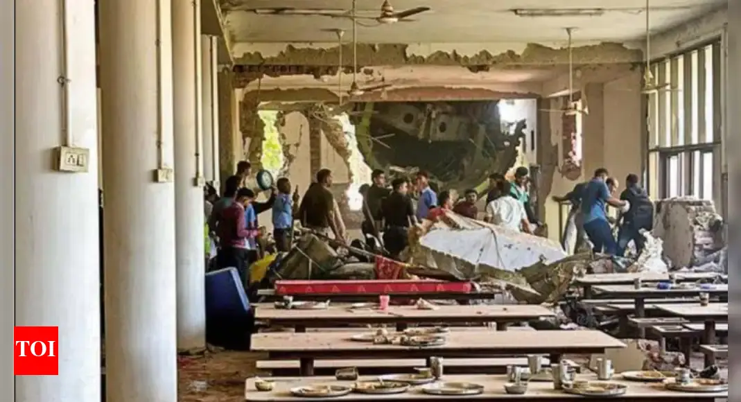 Gujarat plane crash: At least 4 dead on campus, delay in take-off averted a bigger tragedy