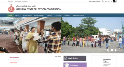 Haryana HSSC CET 2025 registration deadline extended: Check revised application dates here – Times of India