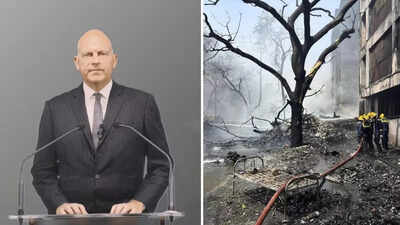 Ahmedabad plane crash: Air India CEO Campbell Wilson visits crash site; Tata to give Rs 1 crore compensation to kin
