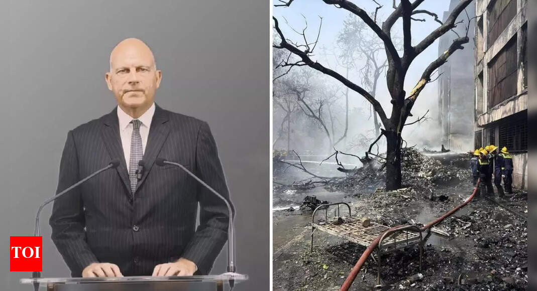 Ahmedabad plane crash: Air India CEO Campbell Wilson visits crash site; Tata to give Rs 1 crore compensation to kin