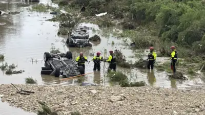 Five dead in San Antonio flash floods, cars swept away; search continues for missing