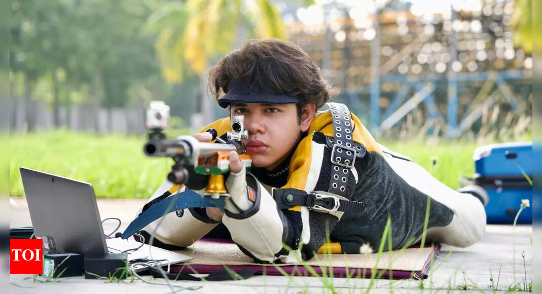 Exclusive: India's next shooting star? How Olympian dad's words lifted Adriyan to WC medal