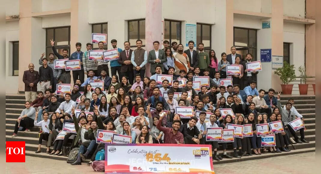 JECRC sets new benchmark with impressive female placements in a landmark year for career empowerment