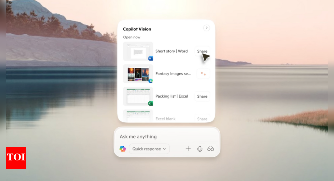 Microsoft's Copilot Vision brings Google’s Circle to Search-like functionality to Windows users