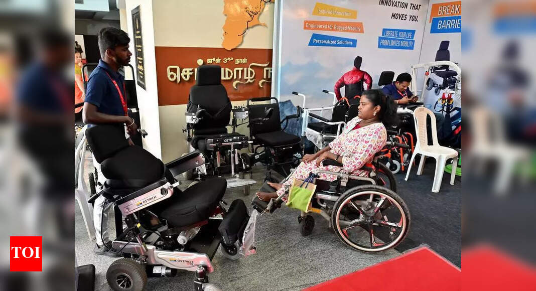Cutting-edge assistive devices galore at disability expo | Chennai News ...