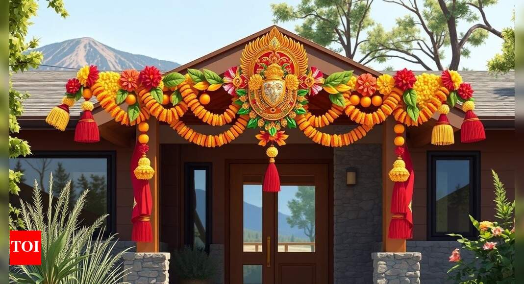 Hanging Hindu torans, Jewish mezuzah as door decorations legal in Nevada: No larger than 12" x 36"
