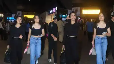 Riddhima Kapoor Sahni's daughter Samara Sahni steals the spotlight with her cuteness at Mumbai airport; fans say, ‘She looks just like Neetu Kapoor’