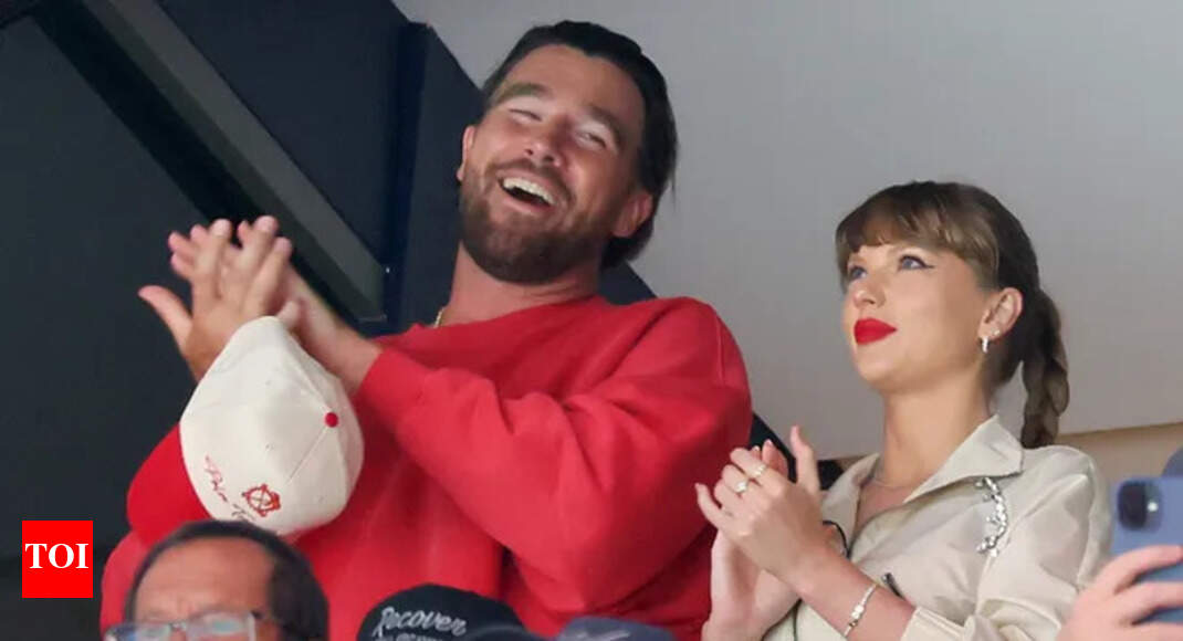 Taylor Swift makes surprise hospital stop during trip with Travis Kelce,  gets called “the kindest human ever” | NFL News - Times of India
