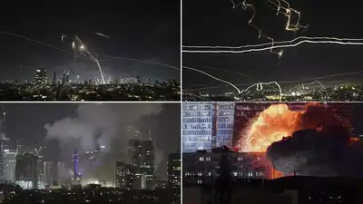  US helps Israel intercept Iranian missile barrage; warships and jets mobilised across Middle East