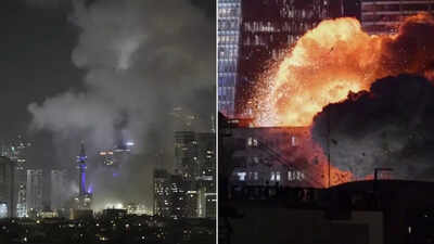  Iran launches fresh missile barrage at Israel; blasts heard in Tel Aviv, Jerusalem