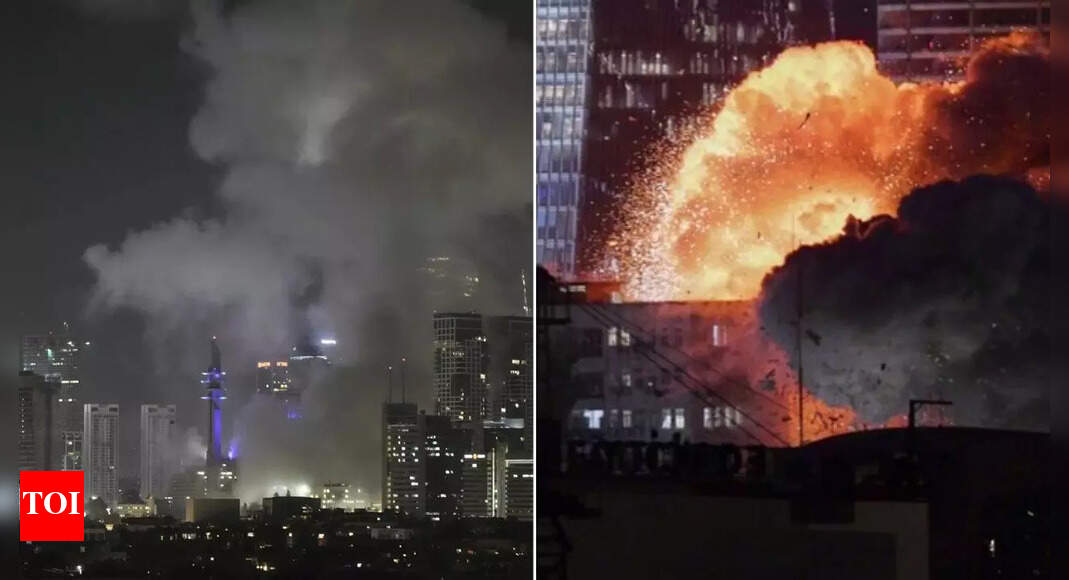 Iran launches fresh missile barrage at Israel; blasts heard in Tel Aviv, Jerusalem