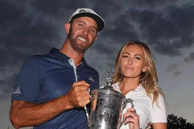  Fox Sports accused of objectifying Paulina Gretzky with ‘creepy’ shots during Dustin Johnson’s U.S. Open triumph