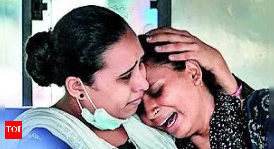 Air India plane crash: Anxious wait for relatives of people deemed 'missing'