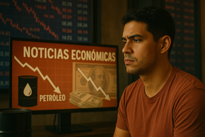 Petróleo en montaña rusa y el dólar en picada: señales de un mercado inquieto