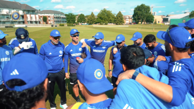 Ind बनाम Eng: भारत बेकेनहम में वार्म अप के रूप में शुबमैन गिल इंग्लैंड परीक्षणों से पहले तीव्रता का आग्रह करता है; वीडियो देखें