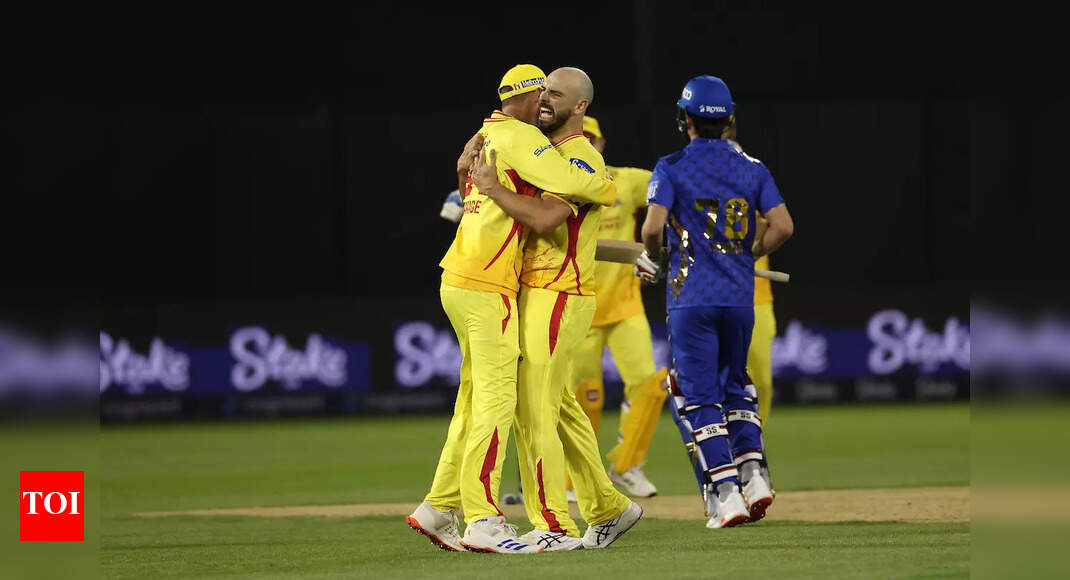 MLC 2025: Daryl Mitchell holds his nerve as TSK beat MI NY in thriller