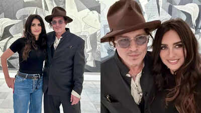 Johnny Depp reunites with 'Pirates of the Caribbean' co-star Penelope Cruz in Spain; fans say “He never gets old!”