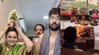 Ishqbaaz fame Neha Laxmi moves into her new house; shares a glimpse of the Vastu Shanti puja