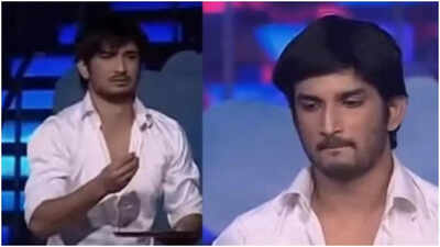 When Sushant Singh Rajput openly cried on stage remembering his mother