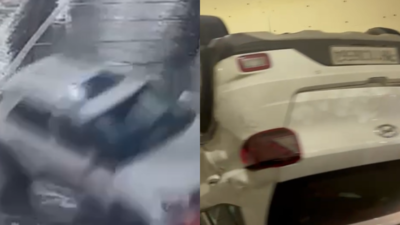 Car skids, overturns in Mumbai coastal road tunnel; food inspector escapes with minor injuries