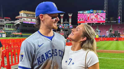 Kansas City Royals’ Bobby Witt Jr. gets surprise love note from wife Maggie on 25th birthday