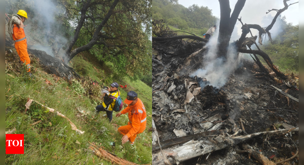 Uttarakhand: 7 killed after chopper returning from Kedarnath dham crashes; NDRF, SDRF at the spot