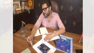 Meet the Indian designer embedding ‘India’s fingerprint in space’ with Axiom-4 mission badge for Shubhanshu Shukla