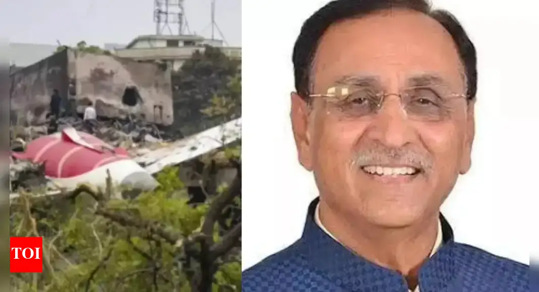 AI crash: DNA samples match remains of ex-Gujarat CM Vijay Rupani