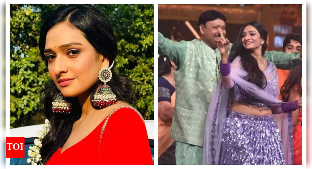 Aishwarya Khare Celebrates Father's Day