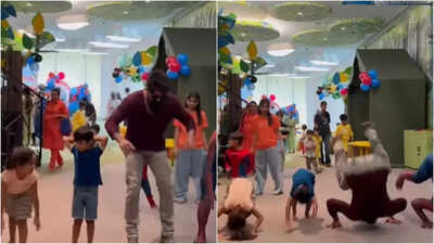 Yash’s superdad moment on Father’s Day; Radhika Pandit says, “He turns his world upside down”