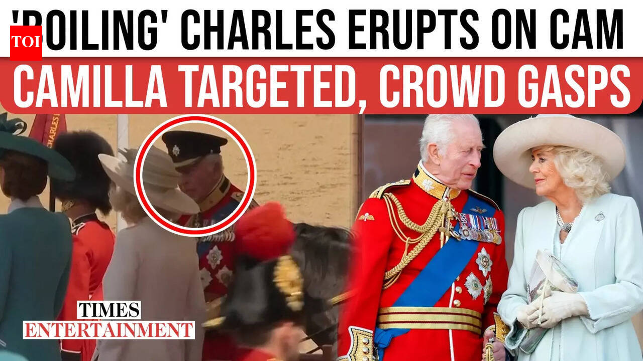 CAUGHT ON CAMERA King Charles SNAPS At Camilla In Public “On My Way