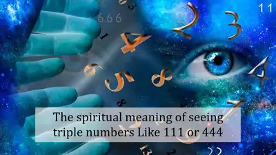 The spiritual meaning of seeing triple numbers Like 111 or 444