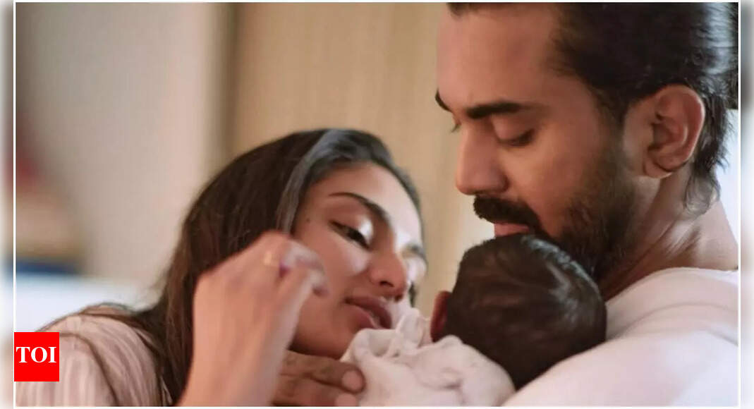Father’s Day: Athiya Shetty wishes KL Rahul with an adorable picture of their newborn Evaarah- see inside
