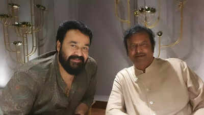 Mohanlal jokingly calls Mohan Babu a short-tempered person who kicks and beats poeple at Kannappa event: 'I will shoot and Kill you in the first scene'
