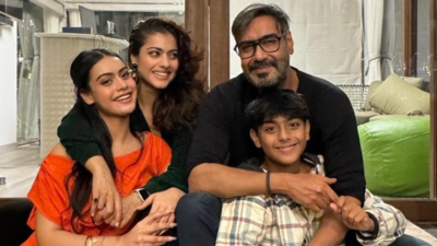 Kajol says kids Nysa and Yug can’t watch her cry on-screen; prefer films like Ajay Devgn’s ‘Golmaal’