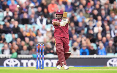  Evin Lewis' explosive 91 powers West Indies to a convincing 62-run win over Ireland