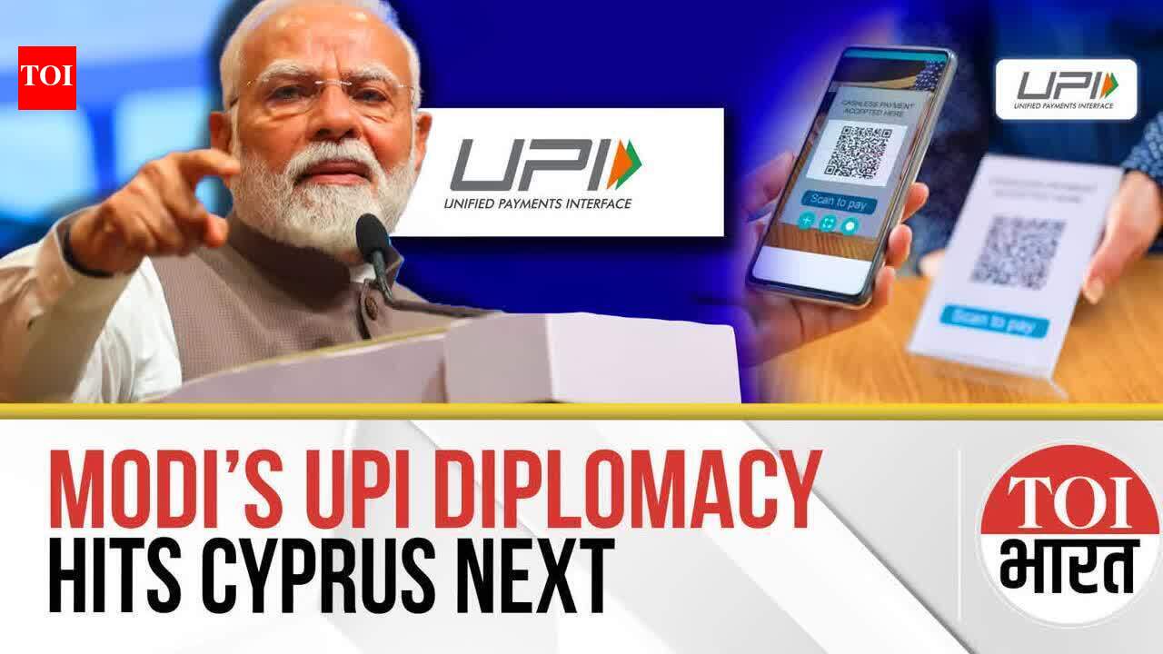 PM Modi Announces Talks to Include Cyprus in UPI, Hails India's Digital ...