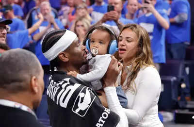 “Fatherhood hits different” - Fans get emotional as Shai Gilgeous-Alexander’s clip with his son goes viral on International Father’s Day
