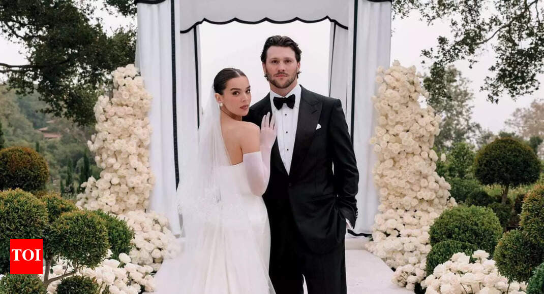 Hailee Steinfeld reveals why she broke a classic wedding tradition during her dreamy ceremony with Josh Allen | NFL News