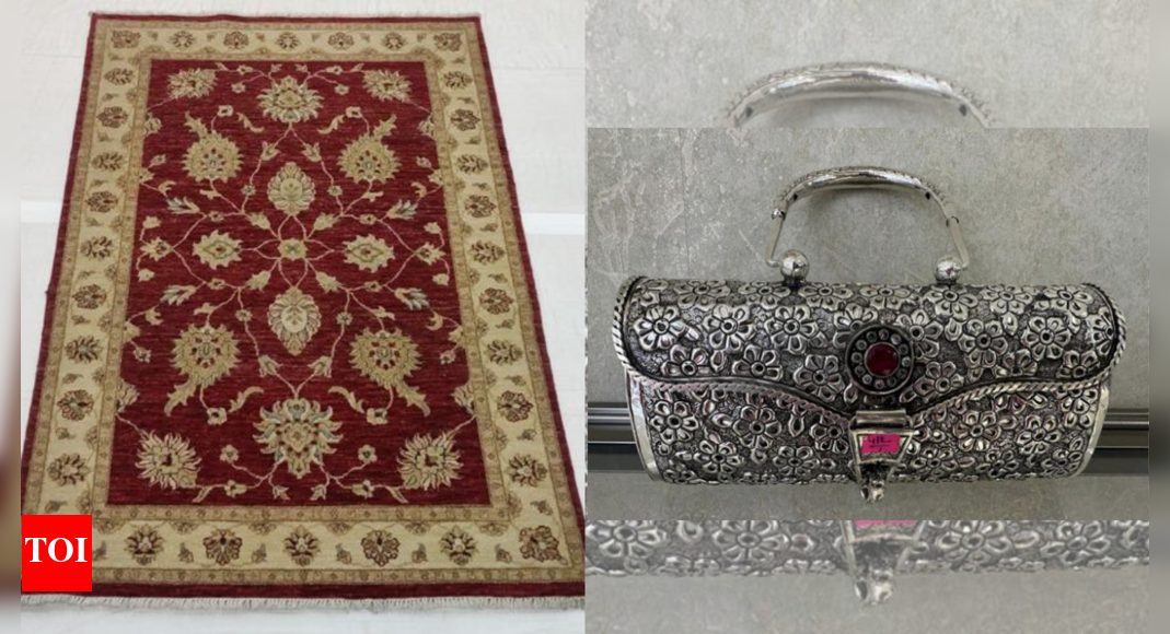PM Modi gifts Kashmiri silk carpet, silver clutch to Cyprus President and First Lady