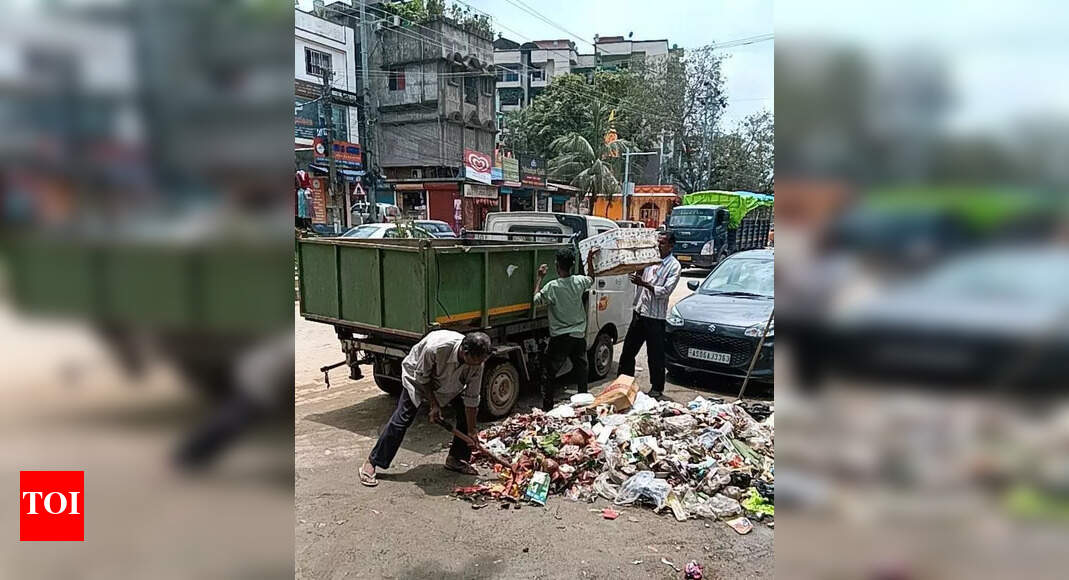 Irregular waste collection irks locals in Guwahati | Guwahati News ...
