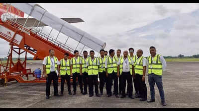 Dibrugarh airport conducts aircraft familiarisation training