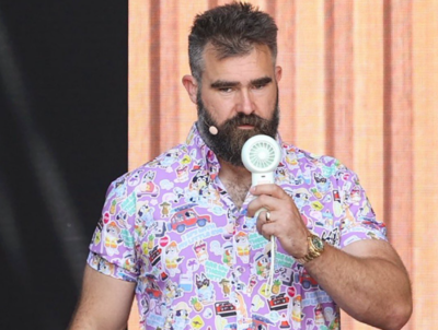  Jason Kelce shows up in cartoon beachwear at Cannes Lions 2025 to honor his four girls for Father’s Day