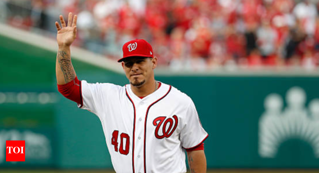 Wilson Ramos hangs up his glove and heart with Washington Nationals | MLB News - Times of India