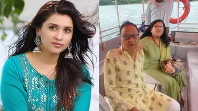Mannara Chopra along with sister Mitali Handa, rushes out of Mumbai airport after father’s passing; last rites on June 18