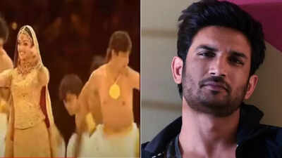 When a young Sushant Singh Rajput performed as a background dancer with Aishwarya Rai- Throwback video