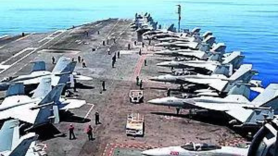 US warship cancels plans to dock in Vietnam, reported heading towards West Asia